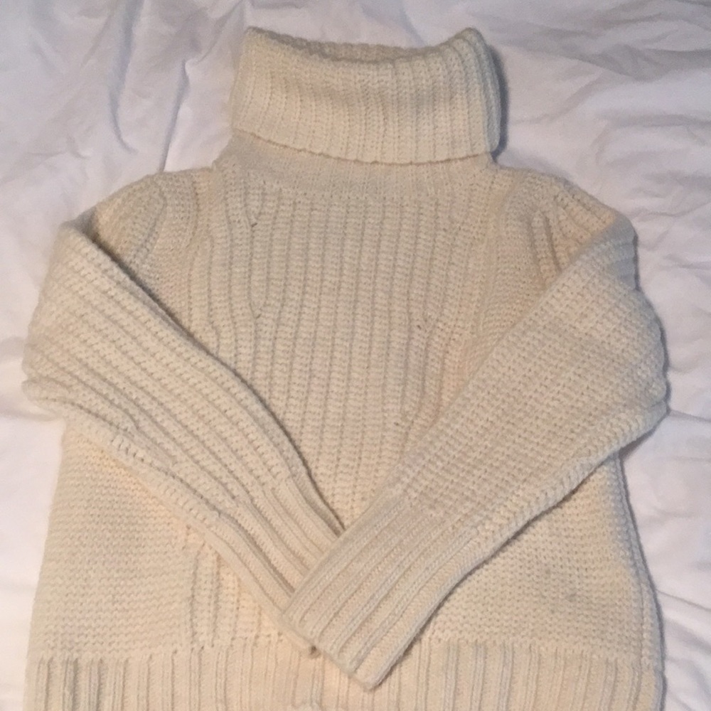 Banana Republic Cable Knit Turtleneck